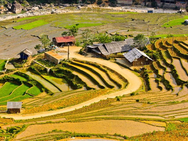 Village in Vietnam